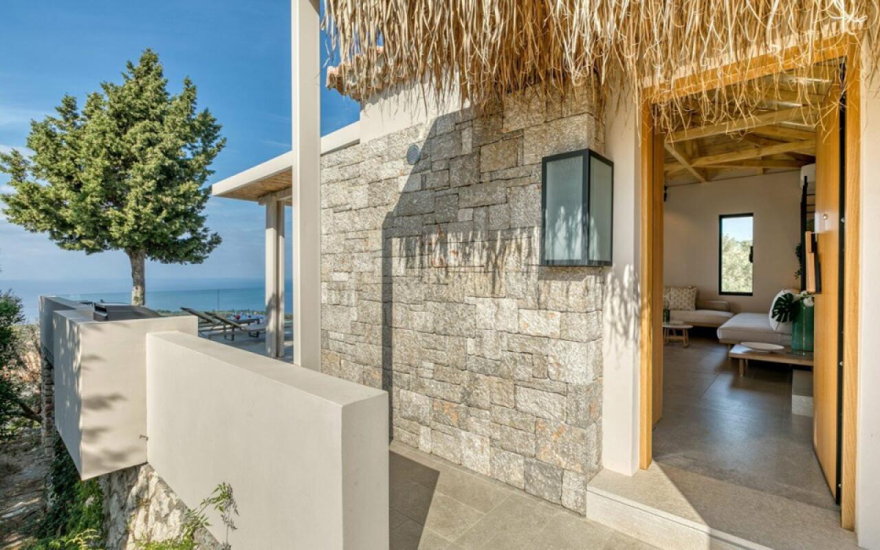 Art Blue Villa Residence with Private Pool,Lefkada