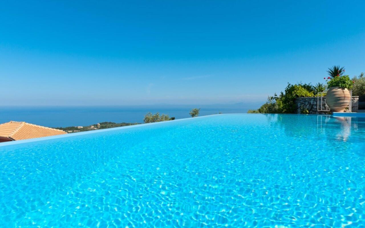 Art Blue Grand Villa with Private Pool,Lefkada