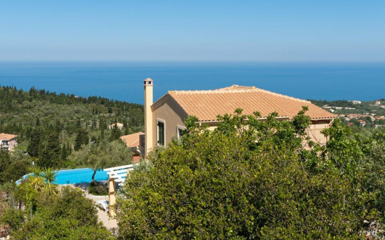 Art Blue Grand Villa with Private Pool,Lefkada